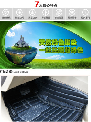 全包围汽车脚垫 专车定制，品质与实用性的完美结合